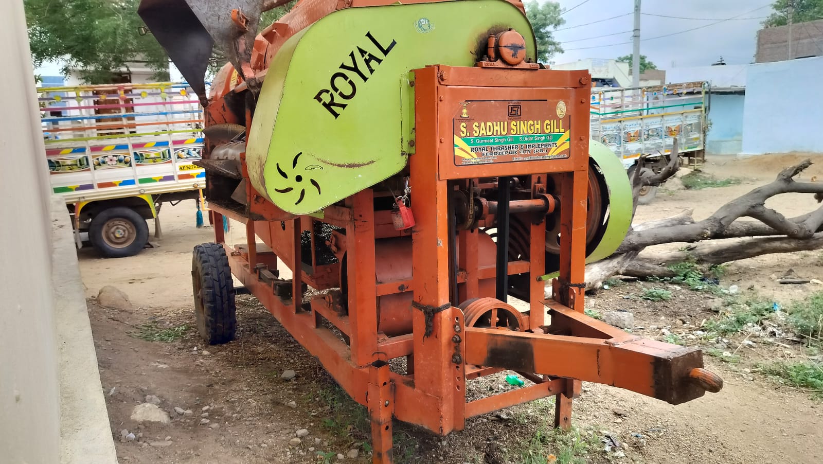 Groundnut Thresher Mechine